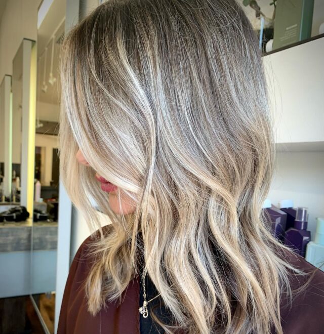All day every day. #balayage #shermanoakshairstylist Johnny.